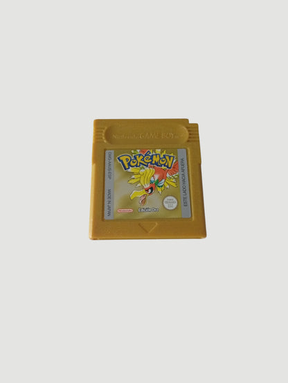 cartucho pokemon oro original español game boy color