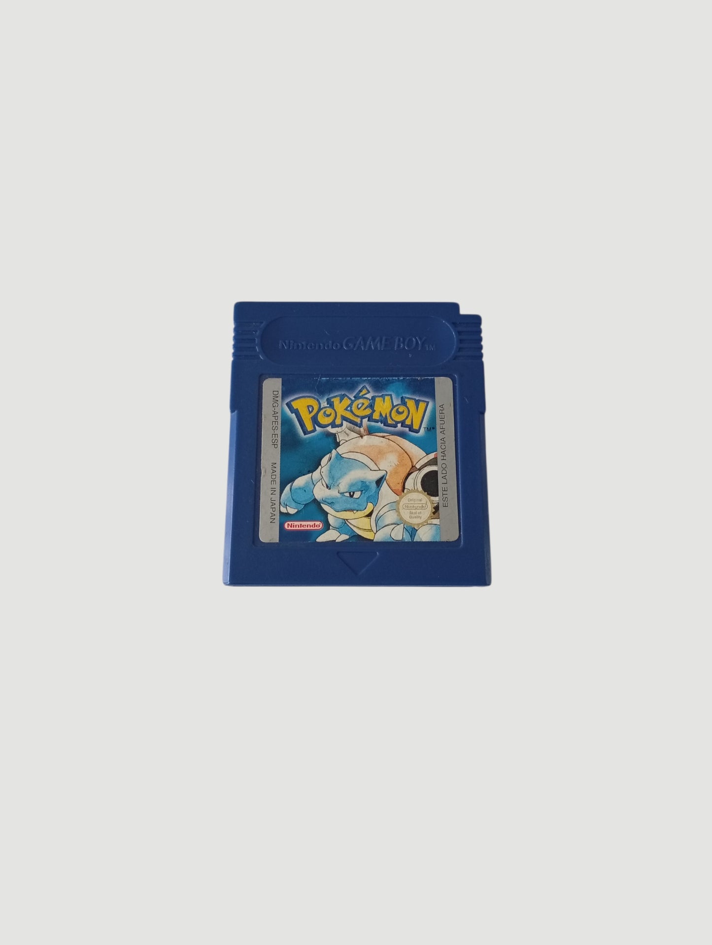 cartucho pokemon azul original español game boy