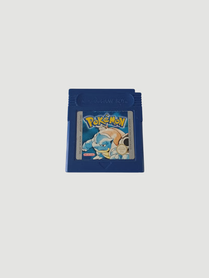 cartucho pokemon azul original español game boy