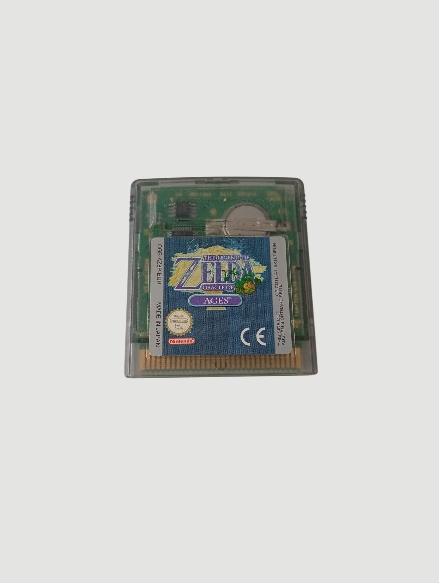 cartucho zelda oracle of ages original español game boy color
