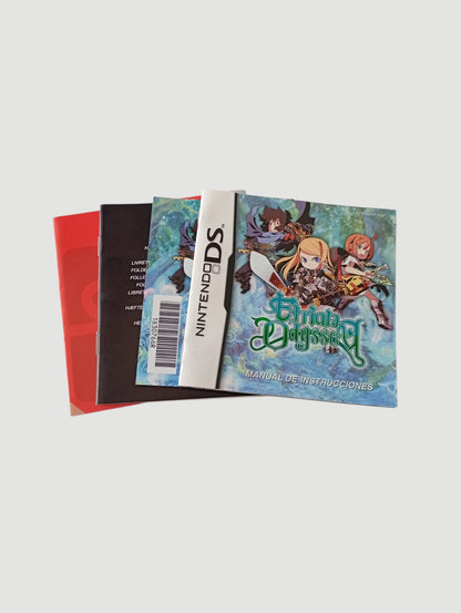 etrian odyssey original español nintendo ds