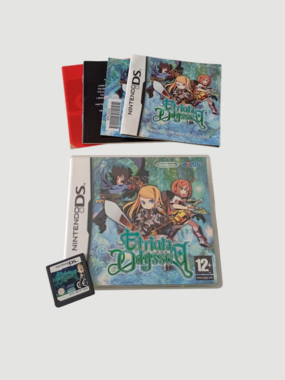 etrian odyssey original español nintendo ds