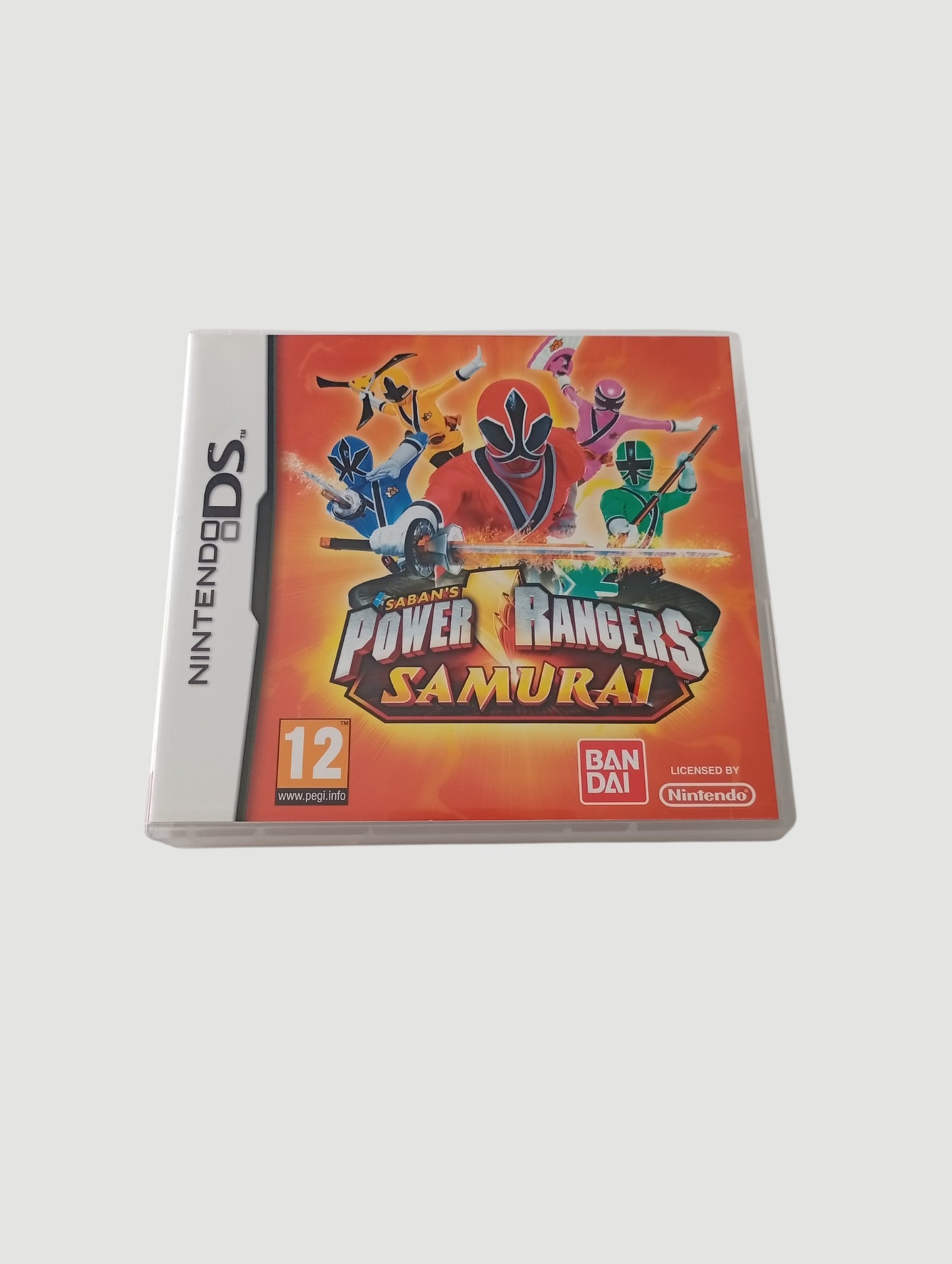 power rangers samurai original español nintendo ds