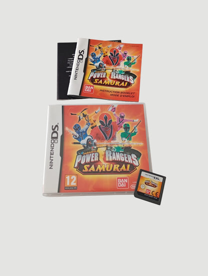 power rangers samurai original español nintendo ds