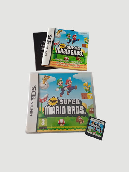 new super mario bros original español nintendo ds