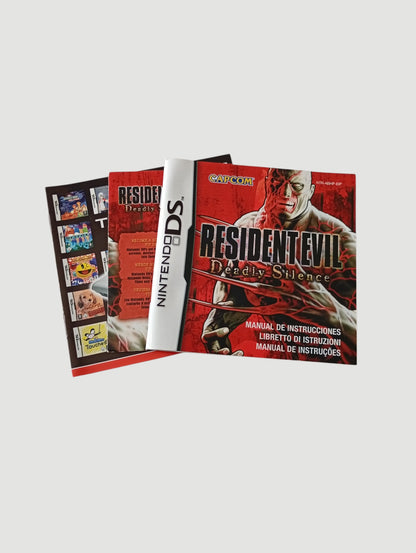 resident evil deadly silence original español nintendo ds