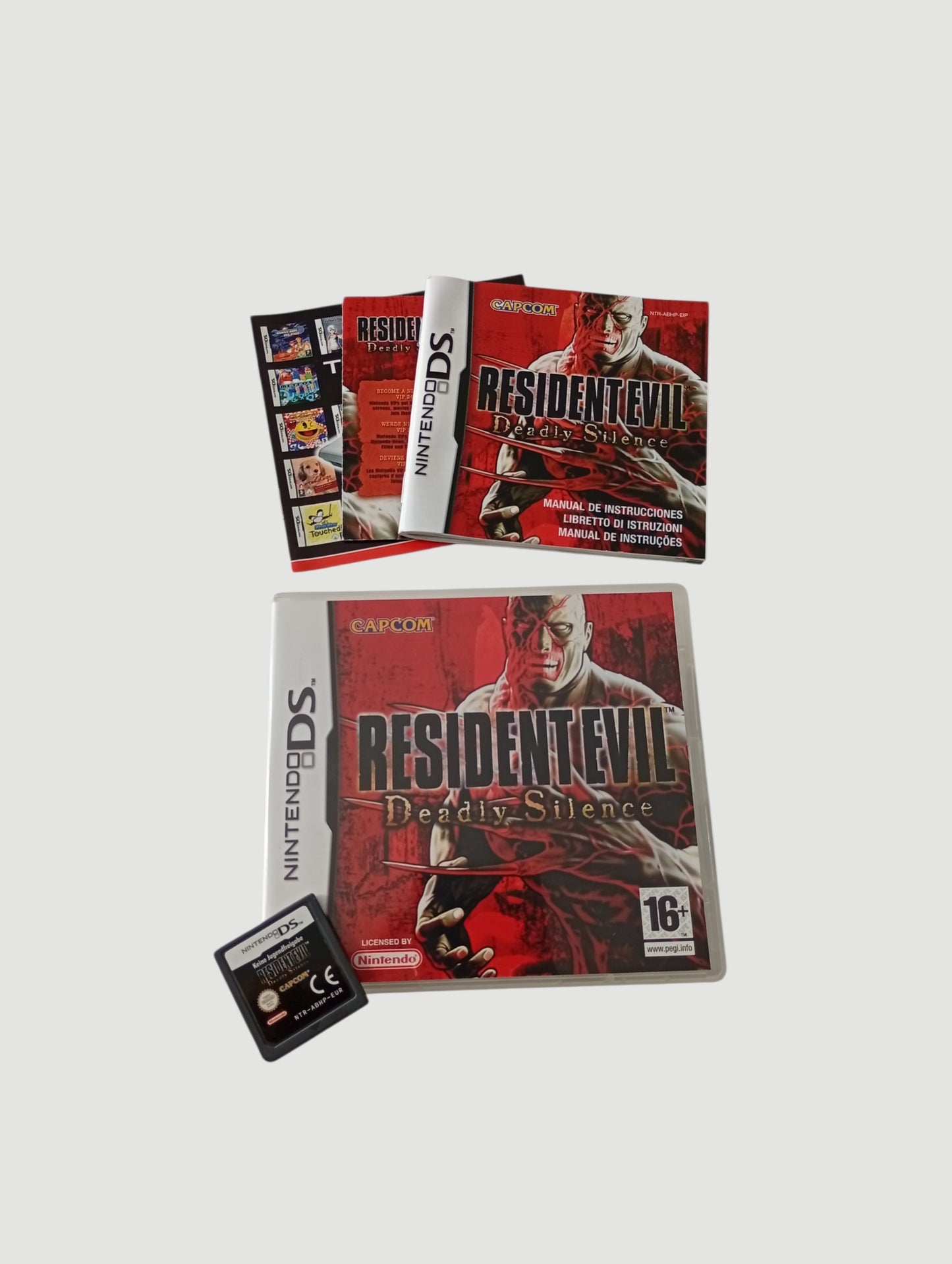 resident evil deadly silence original español nintendo ds