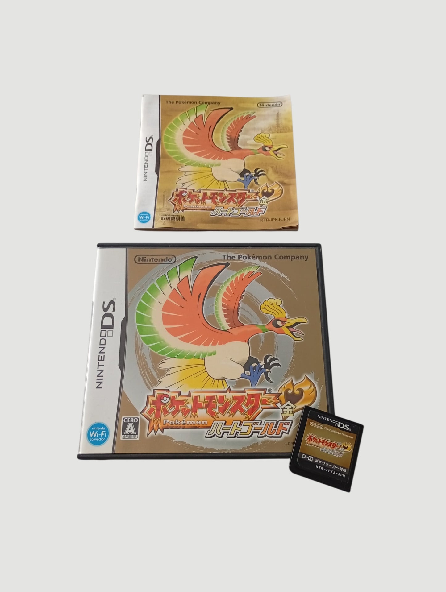 pokemon heartgold oro original japones nintendo ds