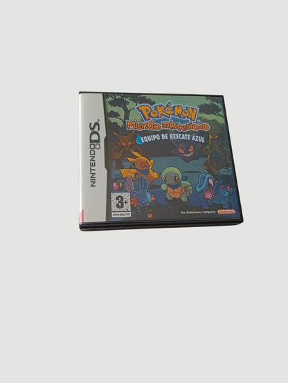 pokemon mundo misterioso equipo de rescate azul original español nintendo ds