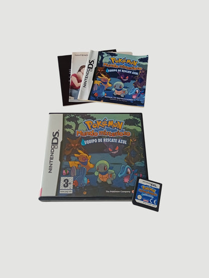 pokemon mundo misterioso equipo de rescate azul original español nintendo ds