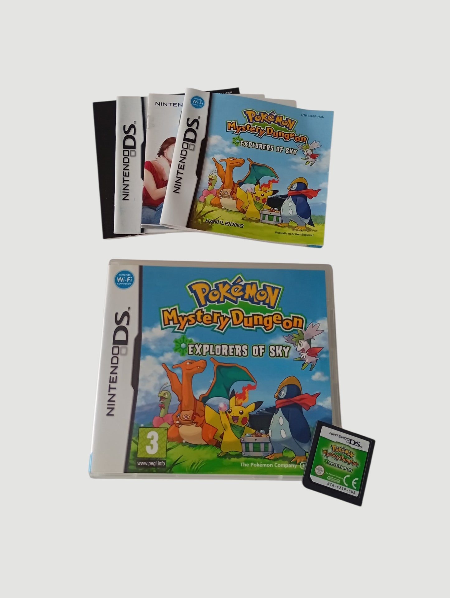 pokemon mundo misterioso exploradores del cielo original español nintendo ds