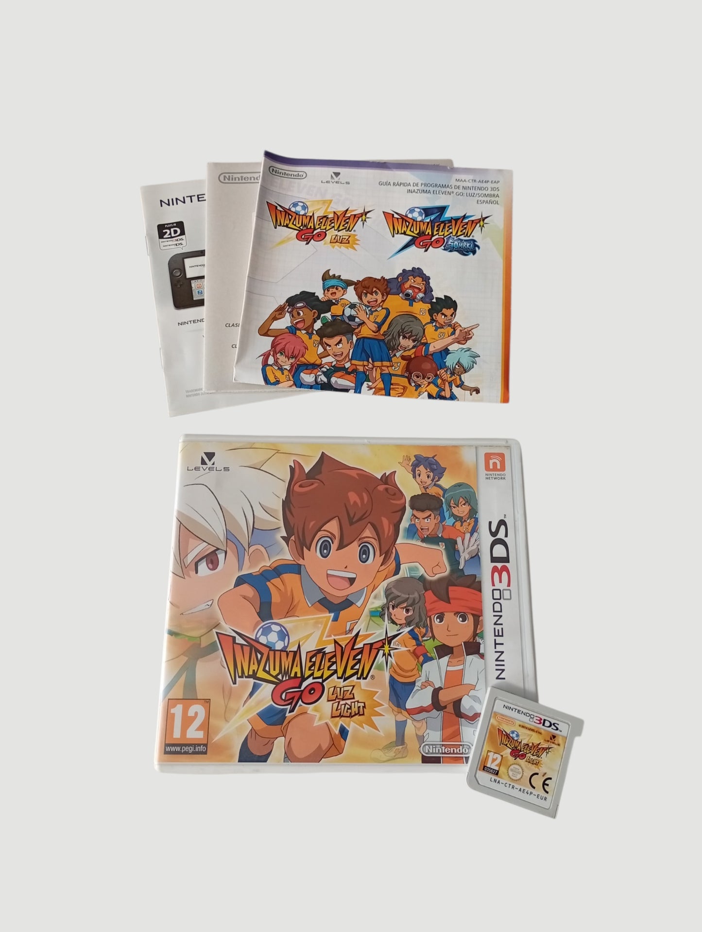 inazuma eleven go luz original español nintendo 3ds