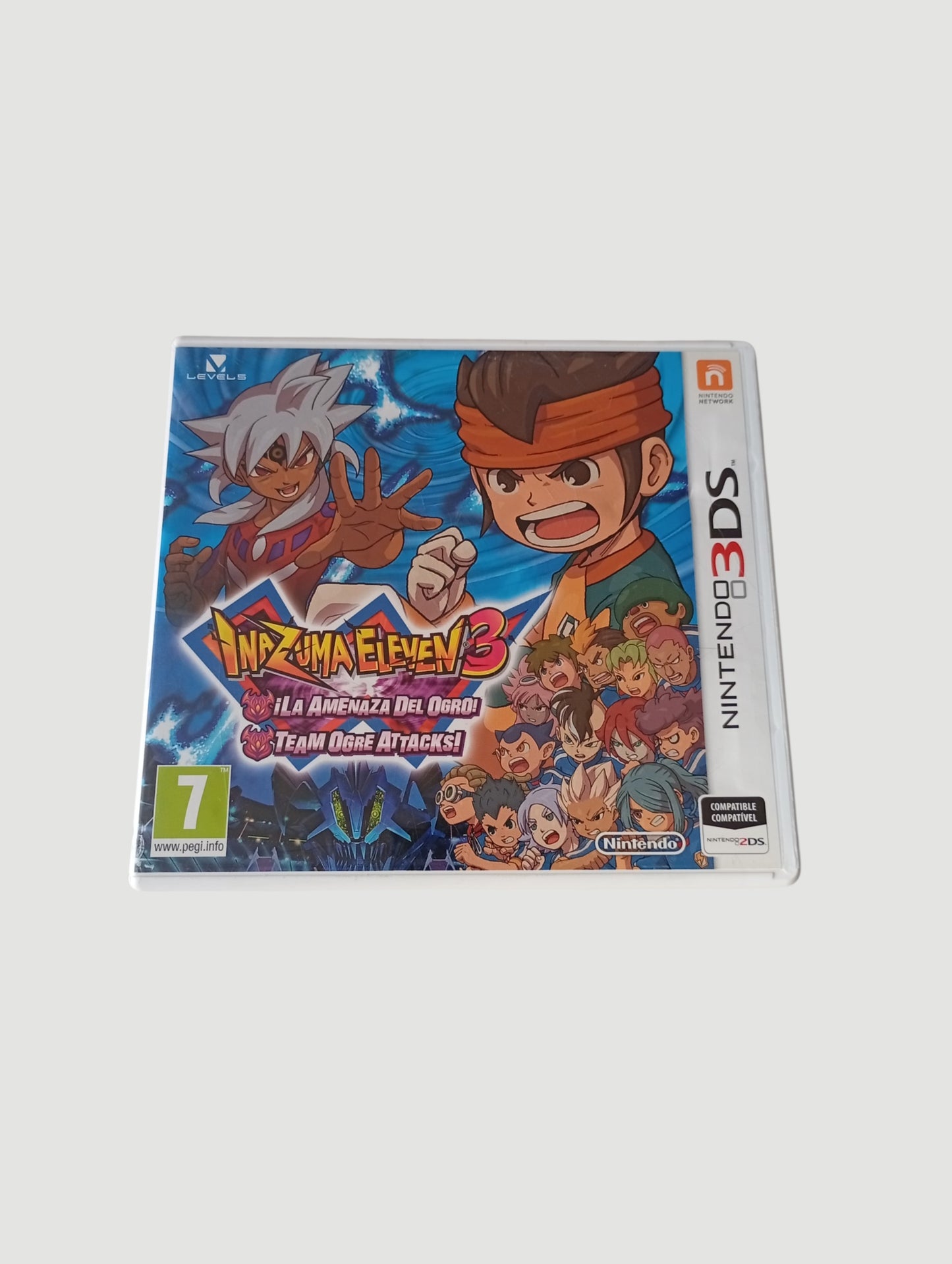 inazuma eleven 3 la amenaza del ogro original español nintendo 3ds