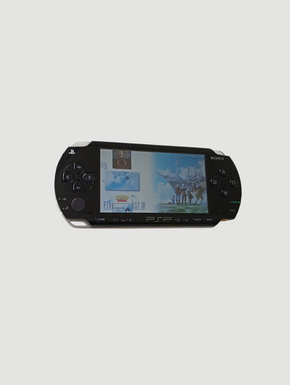 consola psp black modelo 1000 liberada con micro sd 32 gb en caja cib