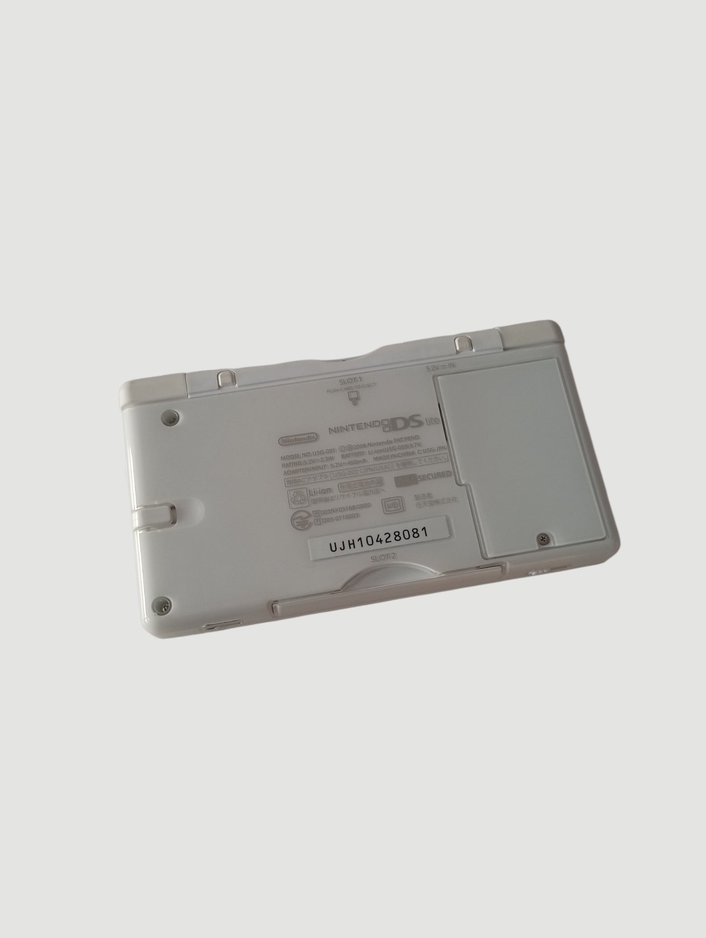 consola nintendo ds lite blanca en caja