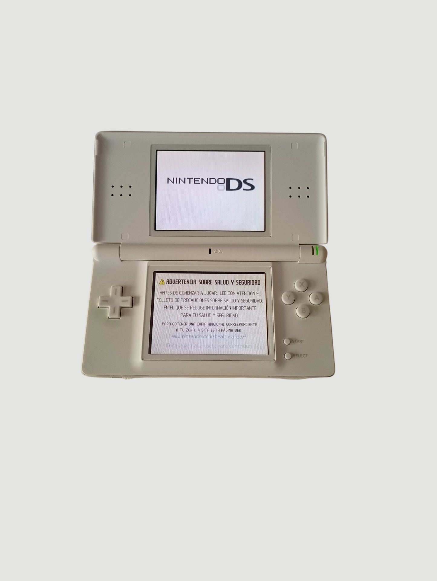 consola nintendo ds lite blanca en caja