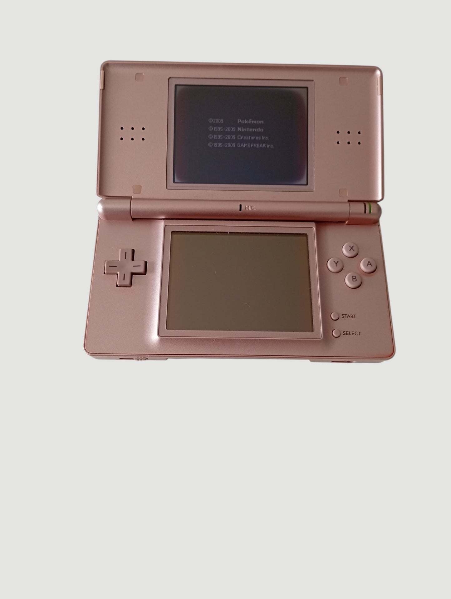 consola nintendo ds lite rosada metalizada