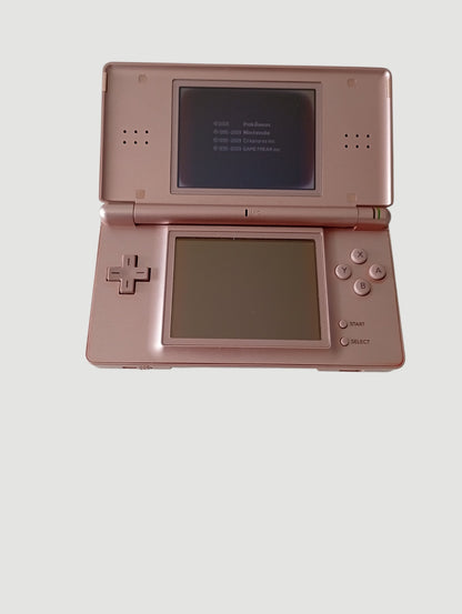 consola nintendo ds lite rosada metalizada