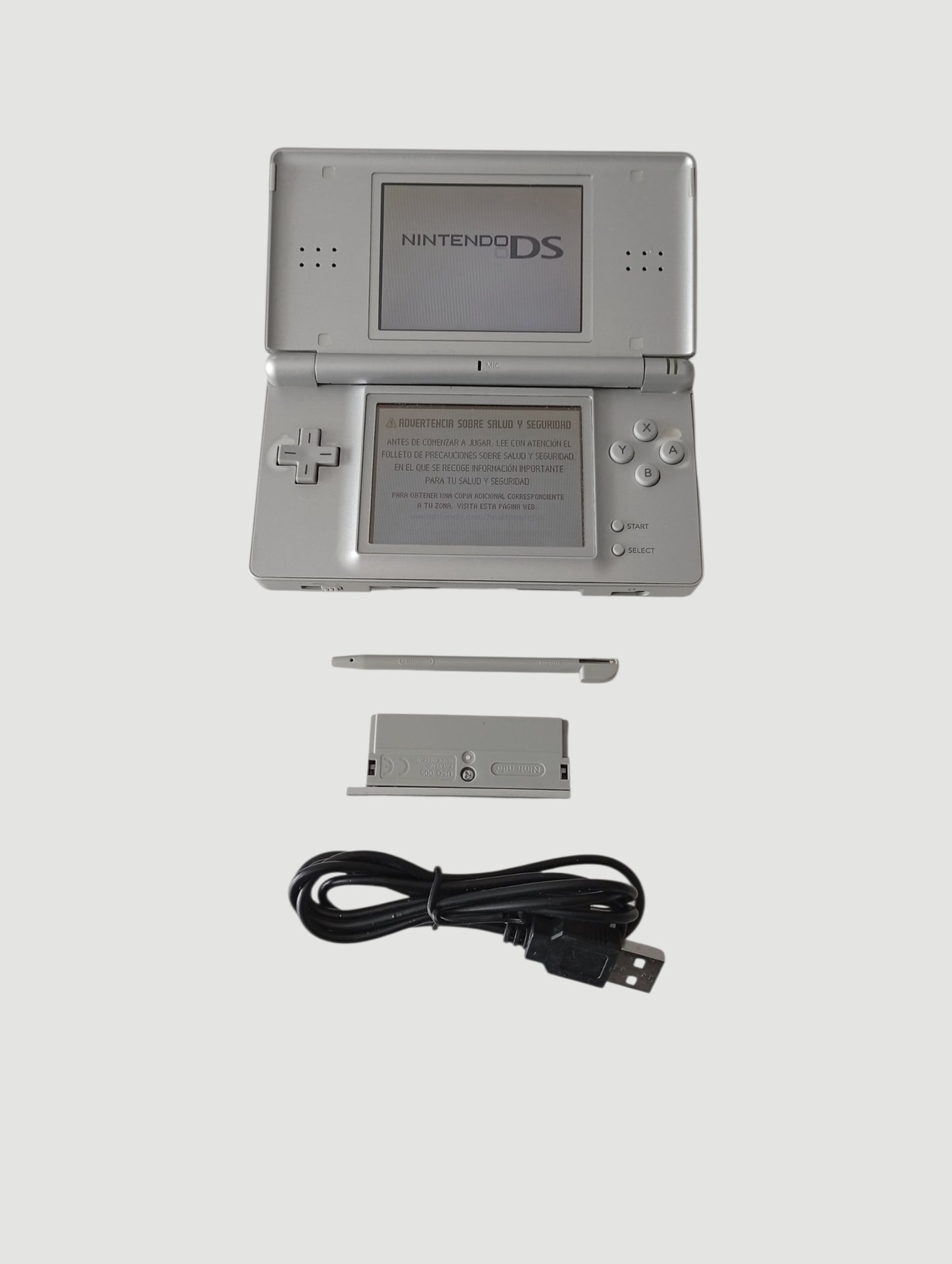 consola nintendo ds lite gris