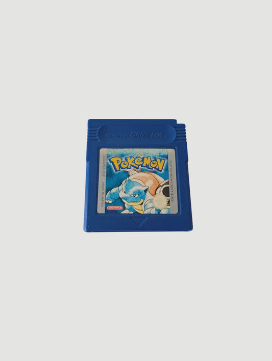 cartucho pokemon azul original español game boy