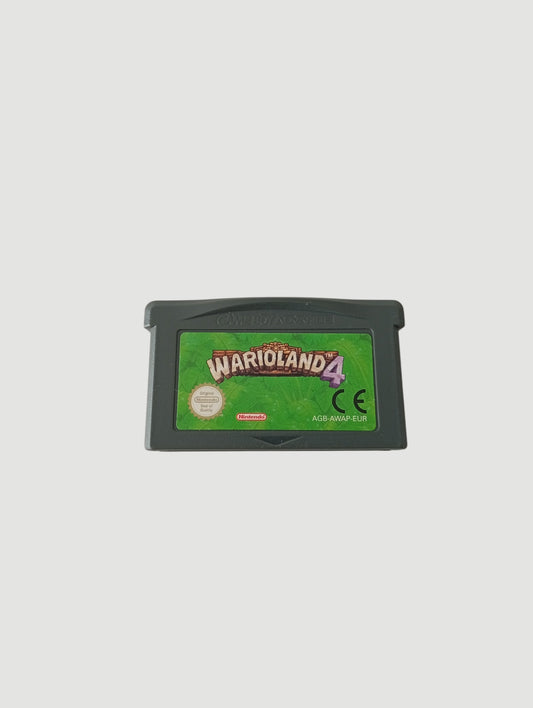 cartucho warioland 4 original europeo game boy advance