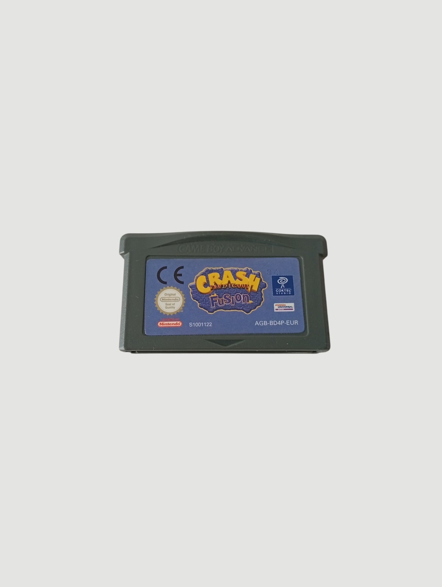 cartucho crash bandicoot fusion original español game boy advance