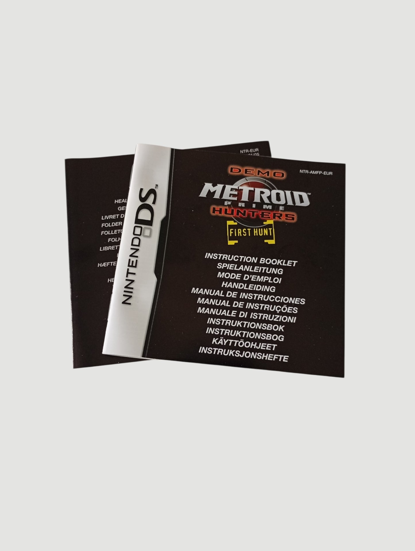 demo metroid primer hunters original español nintendo ds