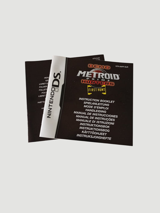 demo metroid primer hunters original español nintendo ds