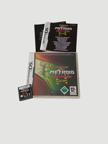 demo metroid primer hunters original español nintendo ds