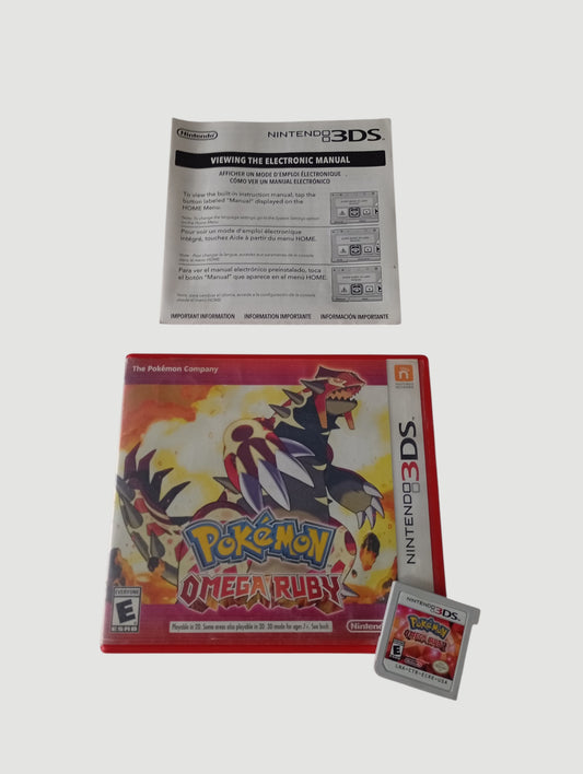 pokemon omega ruby original americano nintendo 3ds