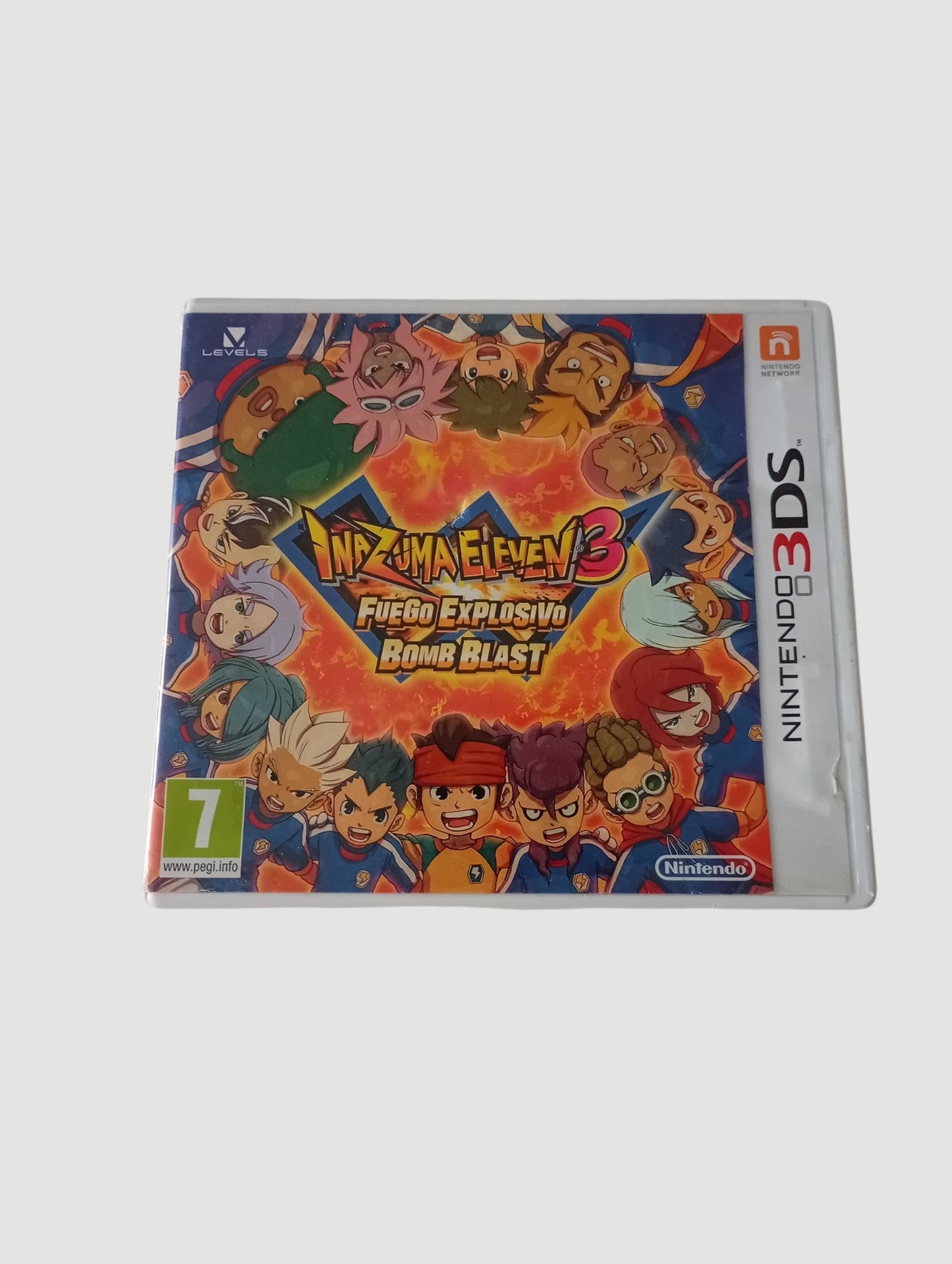 inazuma eleven 3 fuego explosivo original español nintendo 3ds
