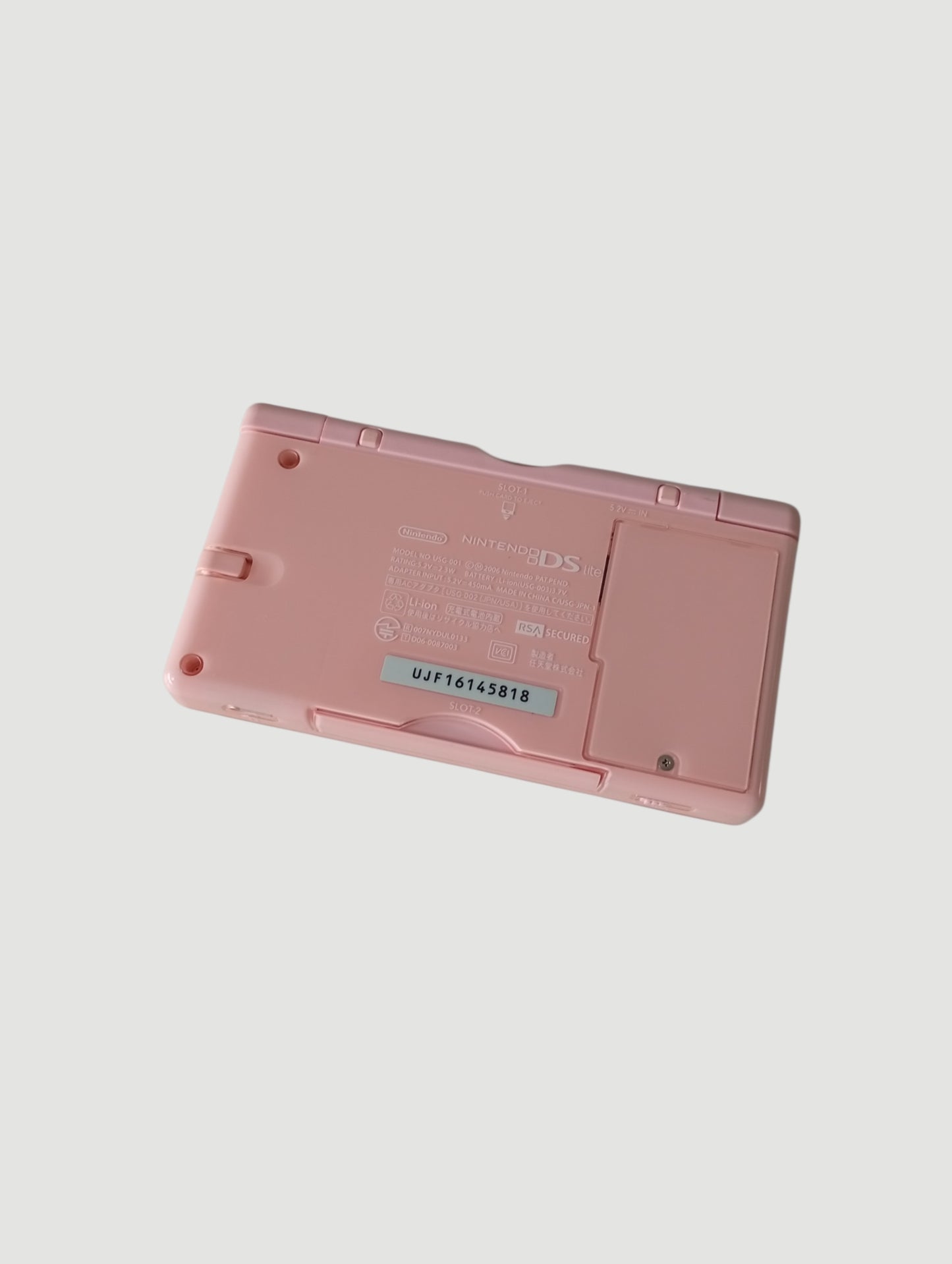 consola nintendo ds lite rosada
