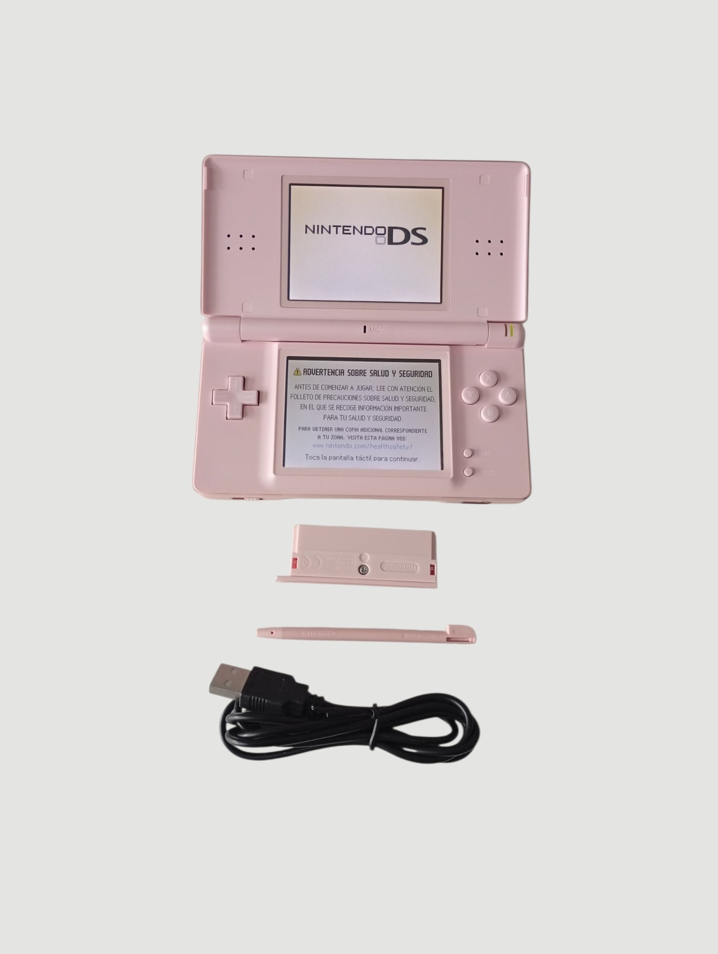 consola nintendo ds lite rosada