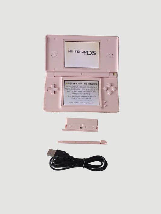 consola nintendo ds lite rosada