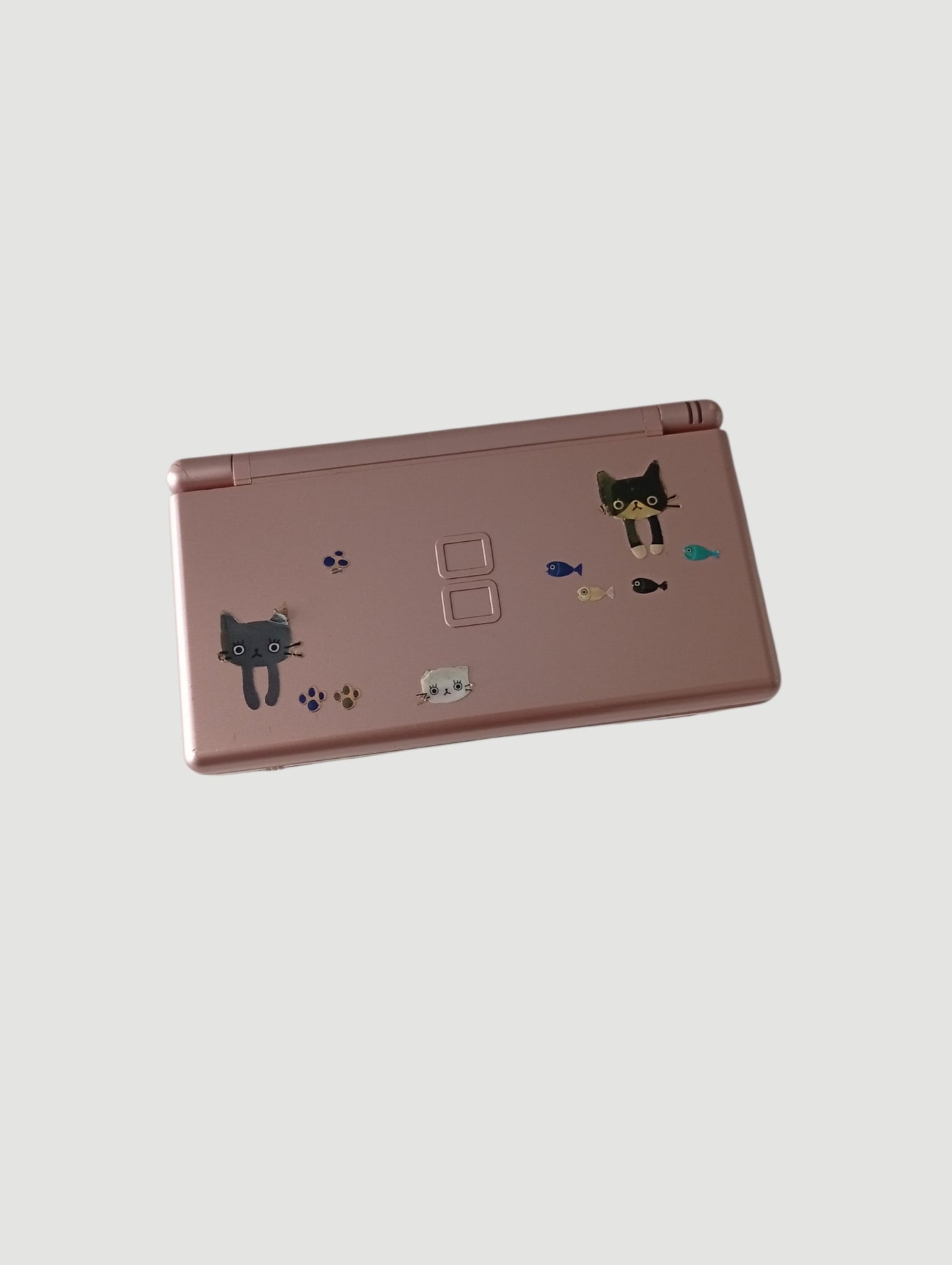 consola nintendo ds lite rosada metalizada