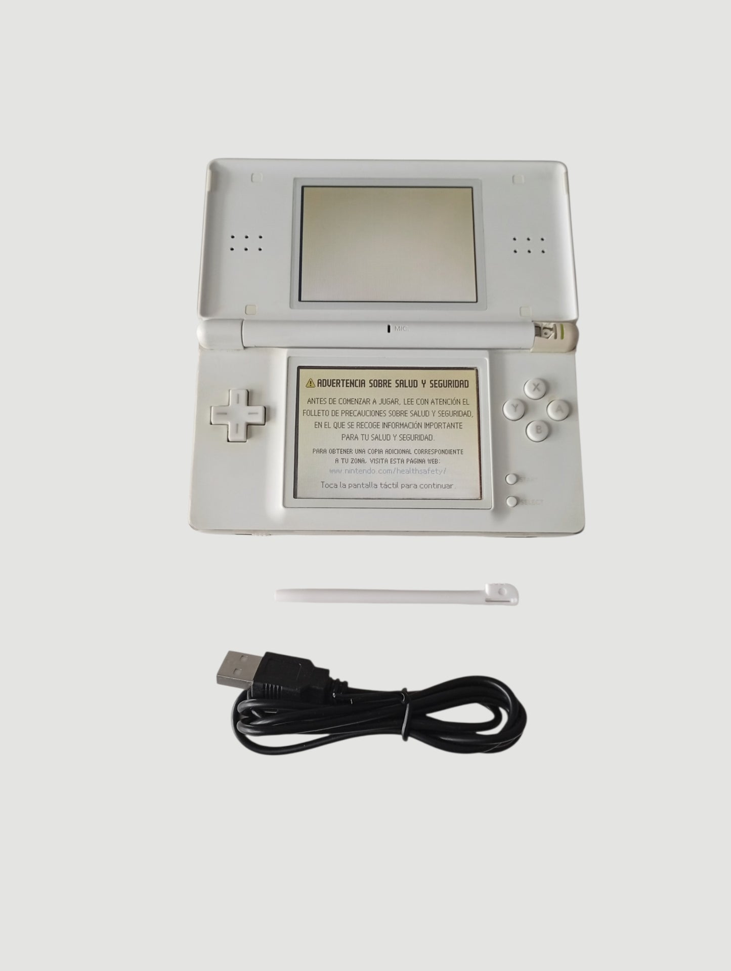 consola nintendo ds lite blanca