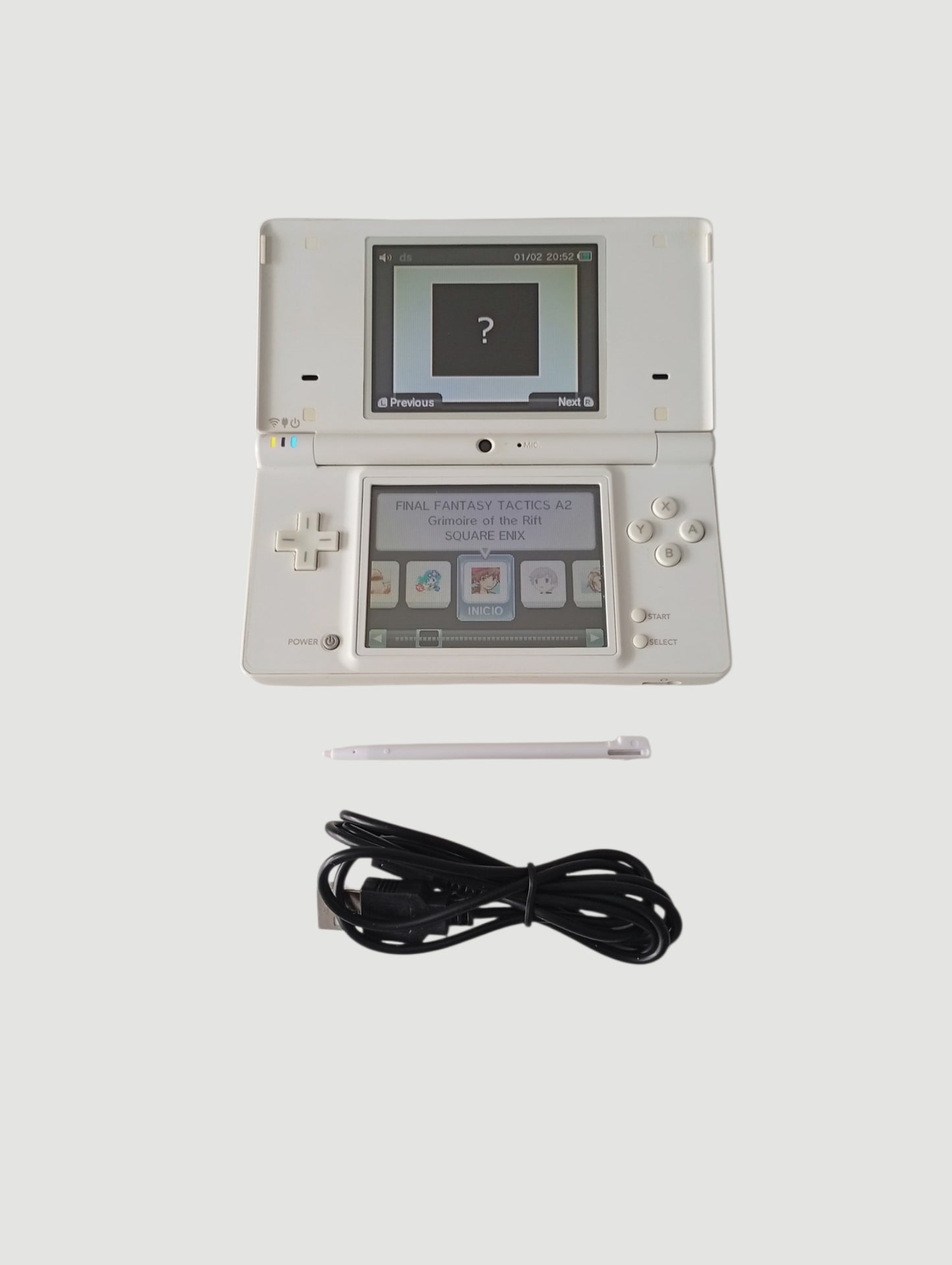 consola nintendo dsi blanca liberada en micro sd 32 gb