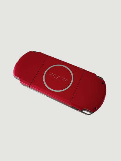 consola psp red modelo 3000 liberada con micro sd 32 gb