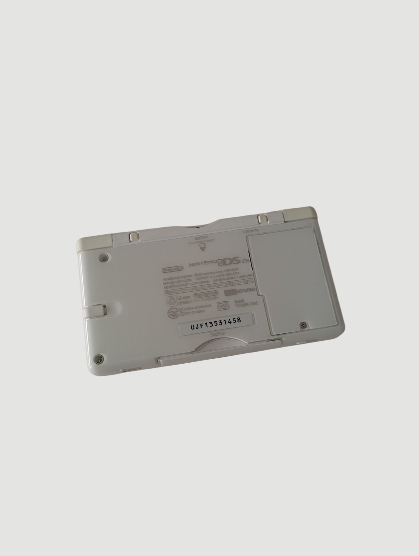 consola nintendo ds lite blanca en caja
