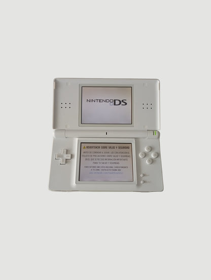 consola nintendo ds lite blanca en caja