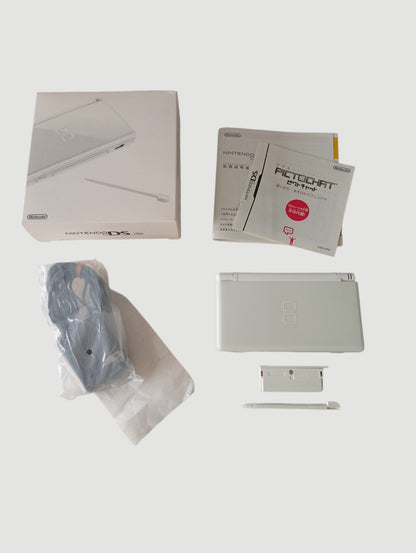 consola nintendo ds lite blanca en caja