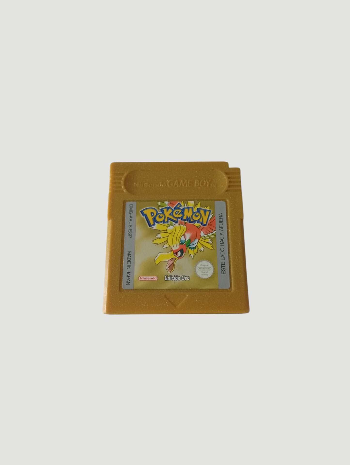 cartucho pokemon oro original español game boy color