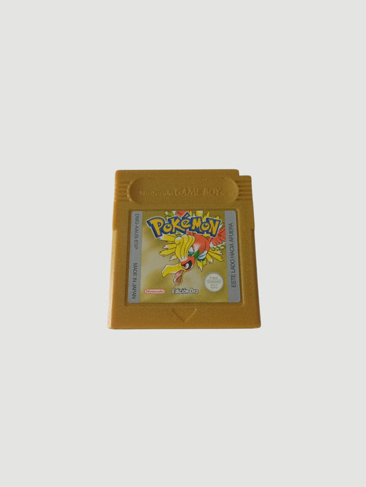 cartucho pokemon oro original español game boy color