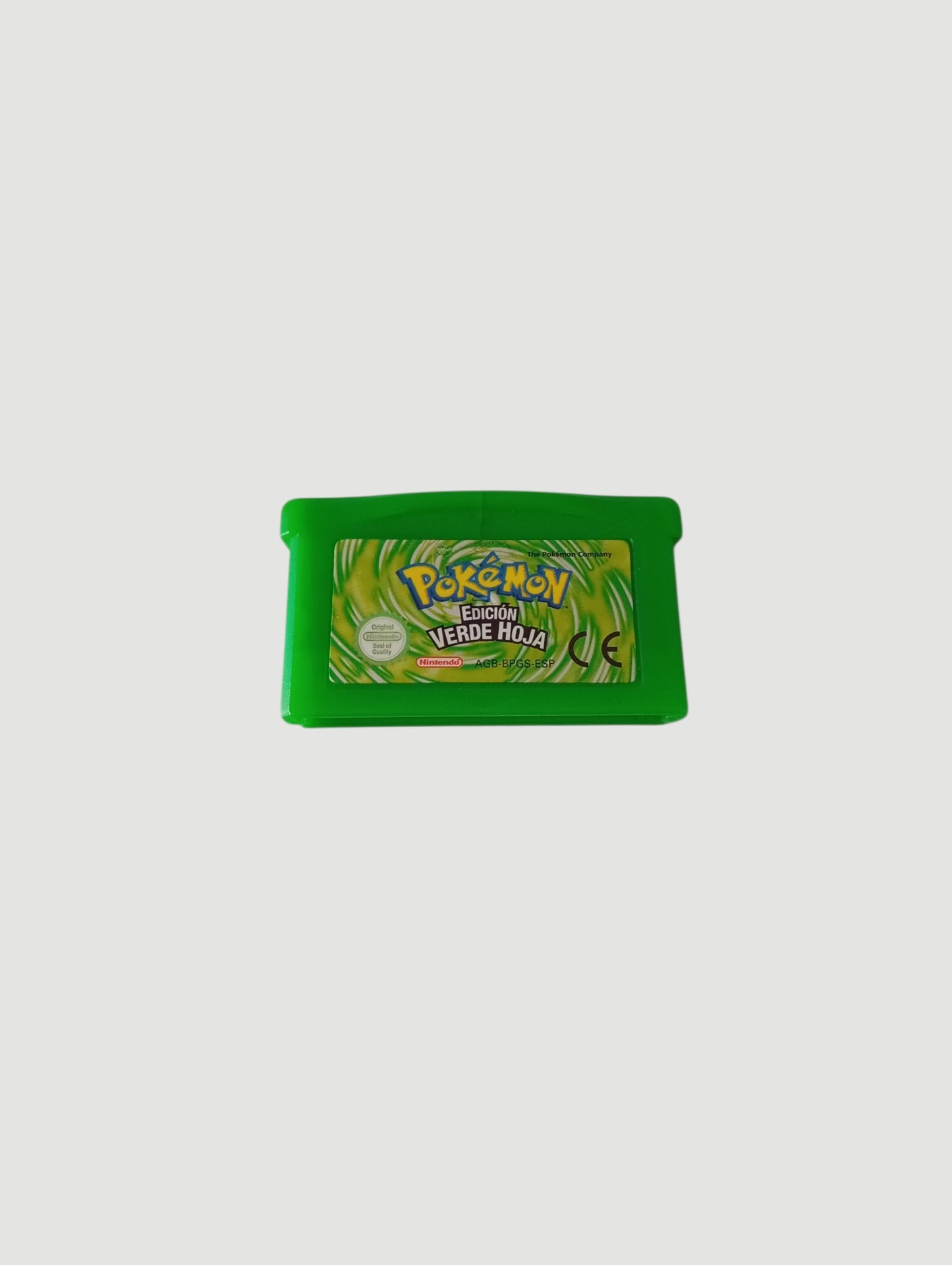 cartucho pokemon verde hoja original español game boy advance