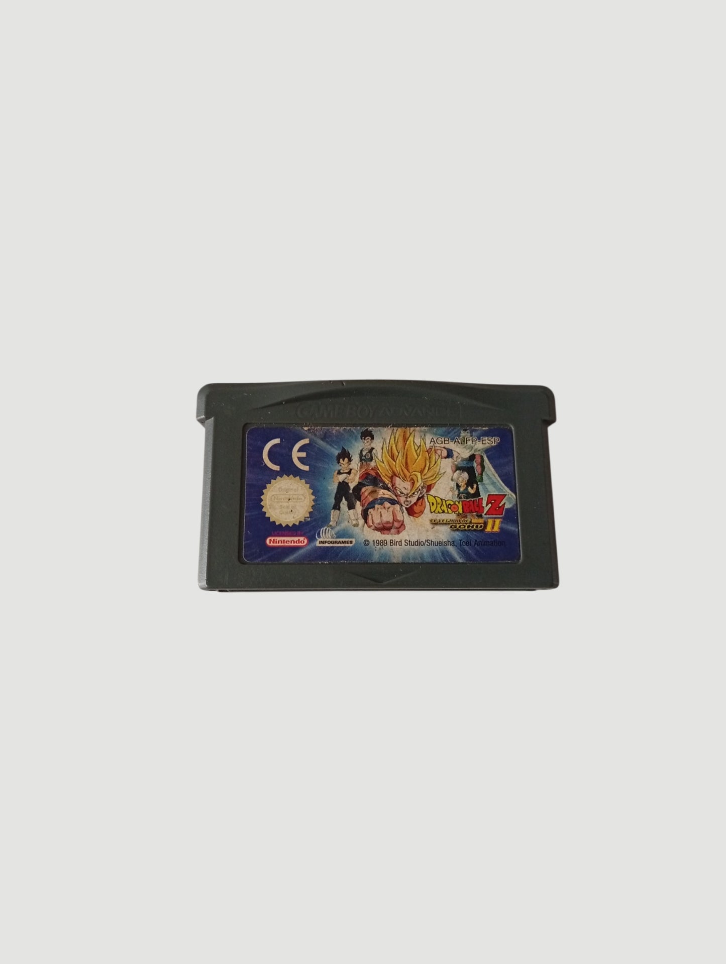 cartucho dbz el legado de goku II original español game boy advance