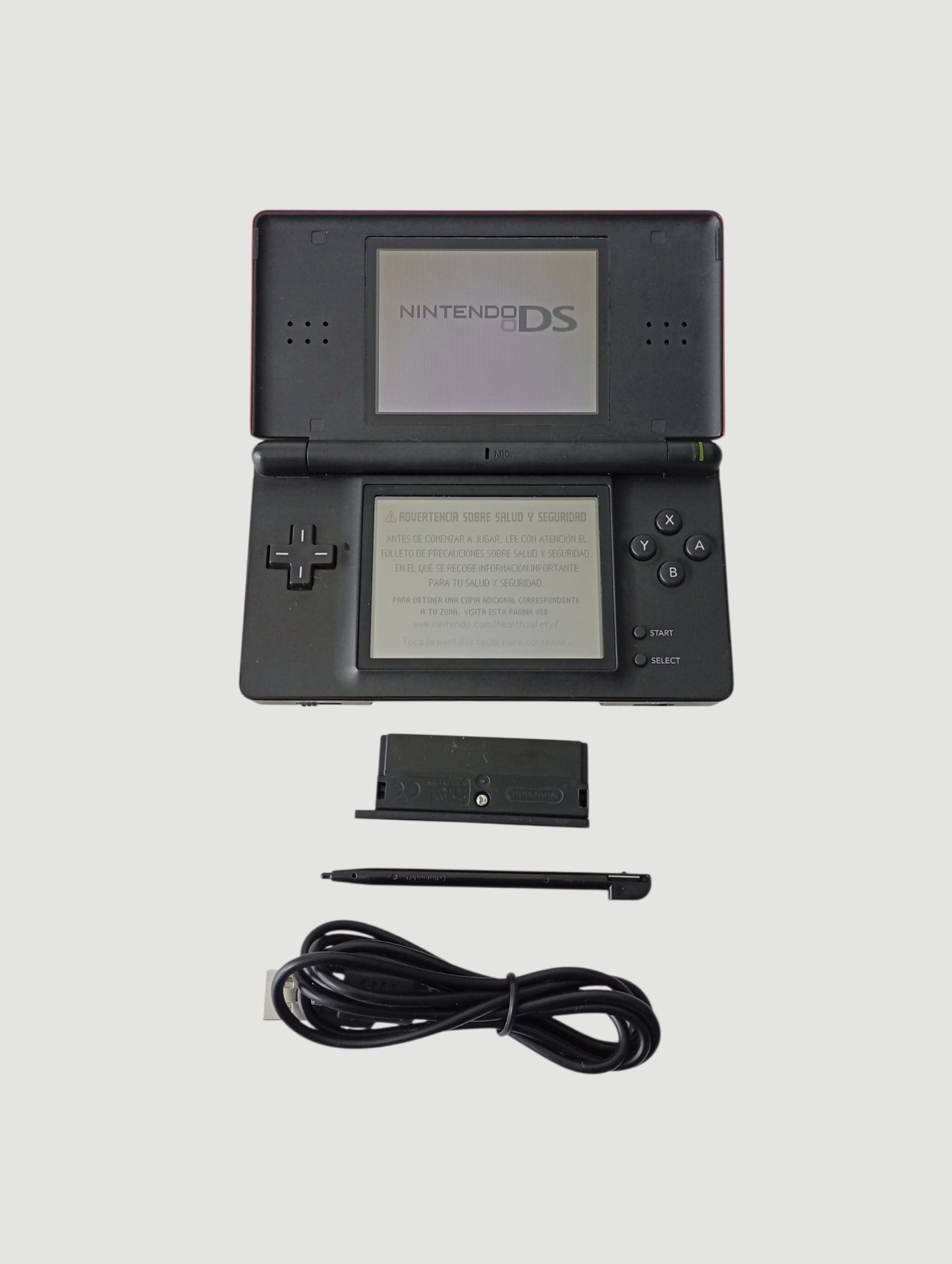 consola nintendo ds lite crimson red