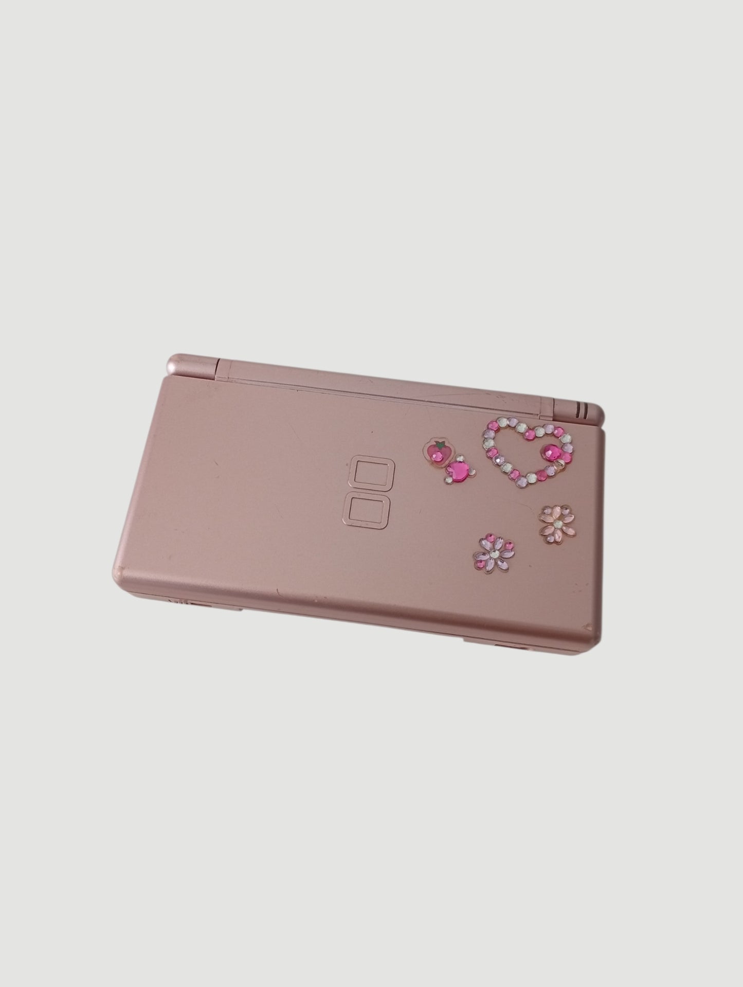 consola nintendo ds lite rosada metalizada