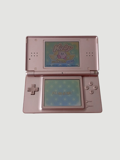 consola nintendo ds lite rosada metalizada