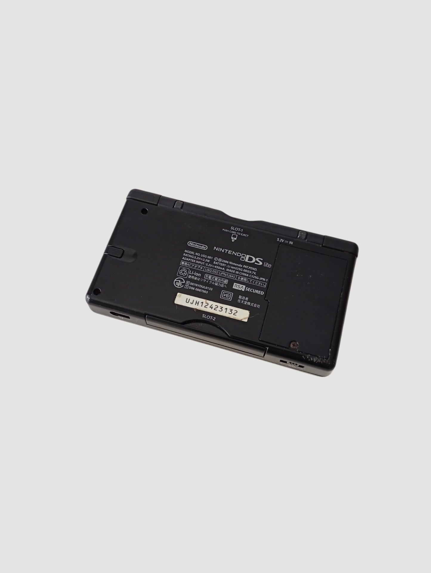 consola nintendo ds lite negra