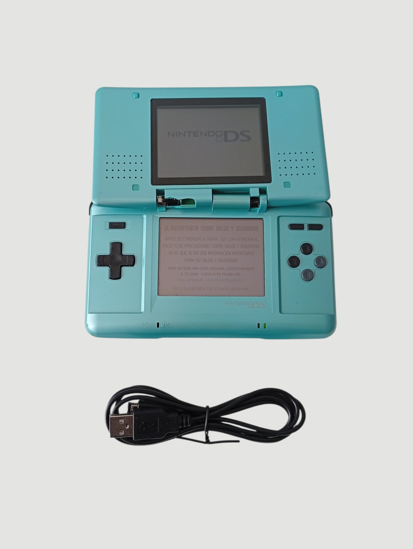 consola nintendo ds fat turquesa
